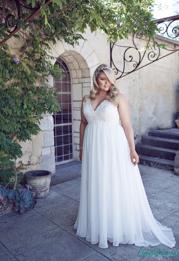 Andrea wedding dress at Leah S