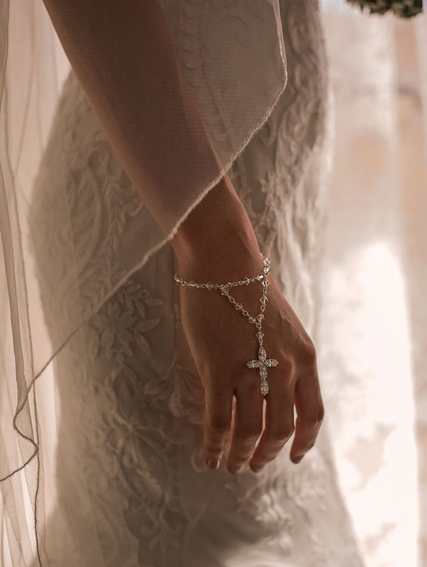 Wedding rosary bracelets