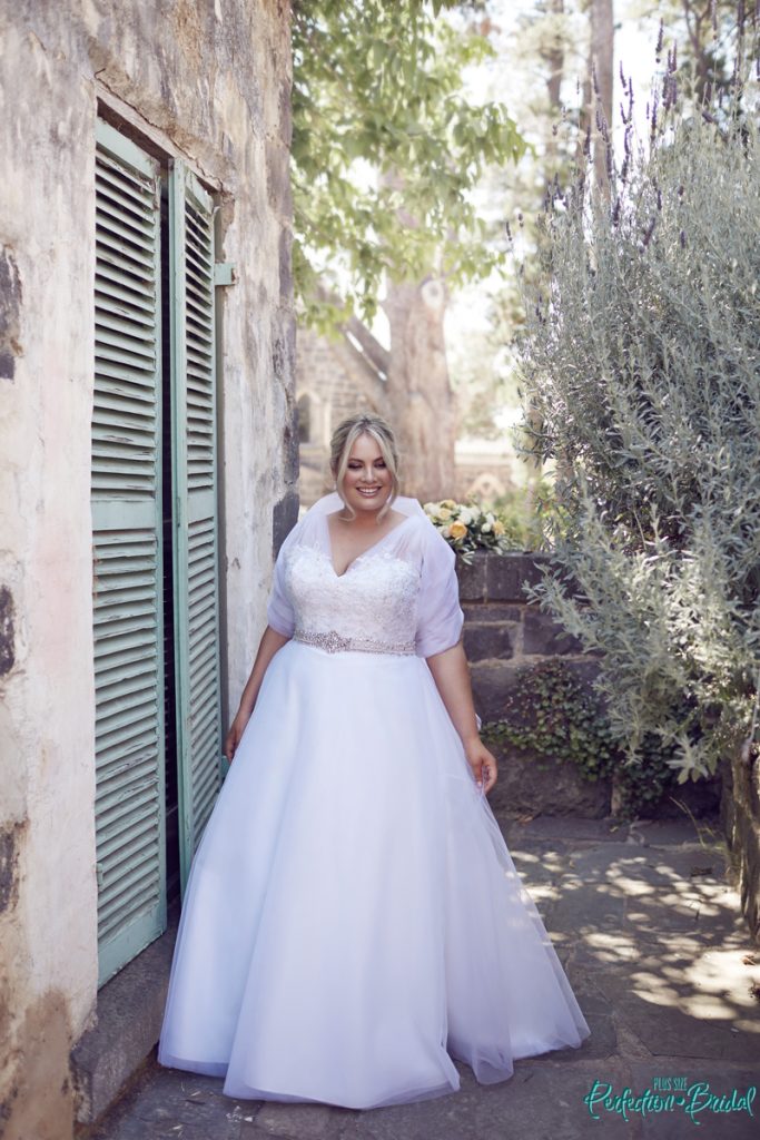 Felicity tulle wedding dress from Leah S