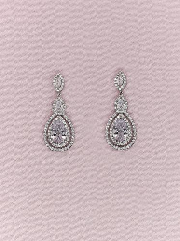 Royal wedding earrings classic style