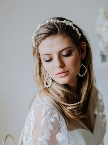 matching pearl bridal jewellery