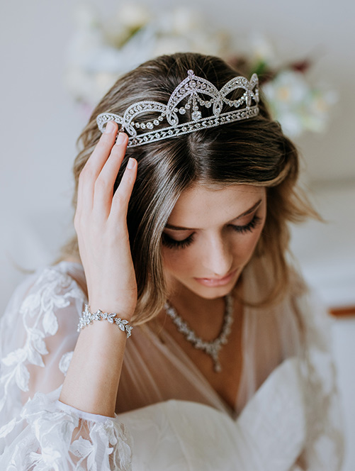 Large wedding tiara’s