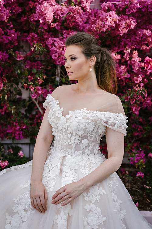 Enchanted couture style wedding dresses