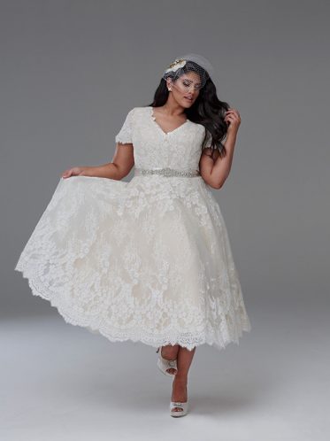 Vintage Wedding Dresses - Bridal Dresses Plus Size - Leah S Design