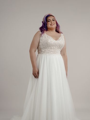 Plus size wedding dress Margaret