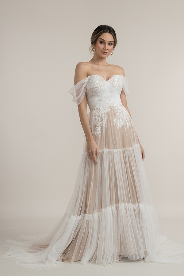 Bohemian wedding dresses | Leah S Designs Bridal