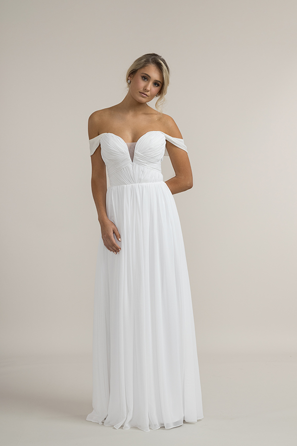 Little White Dresses in Various Styles  Lengths  Davids Bridal