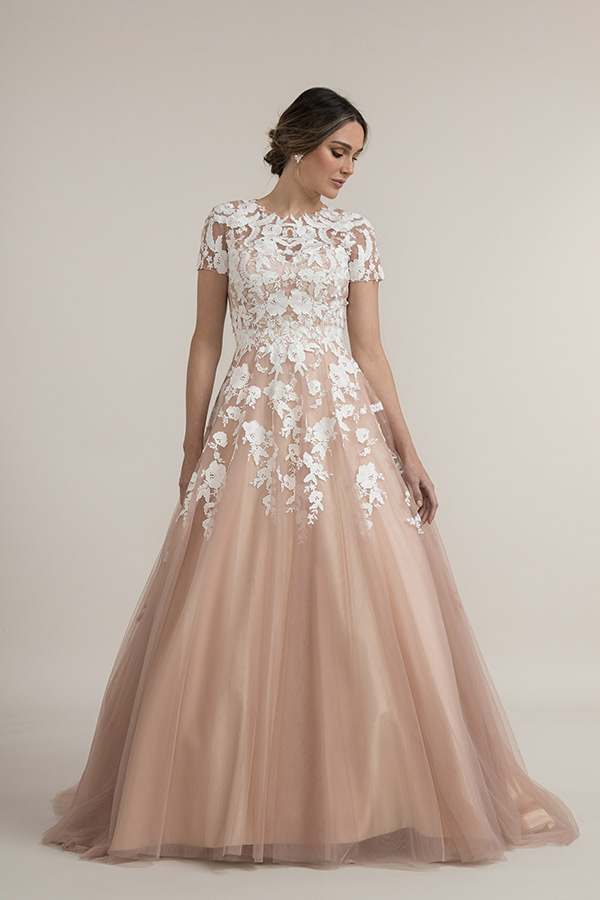 dusty-rose-wedding-dress