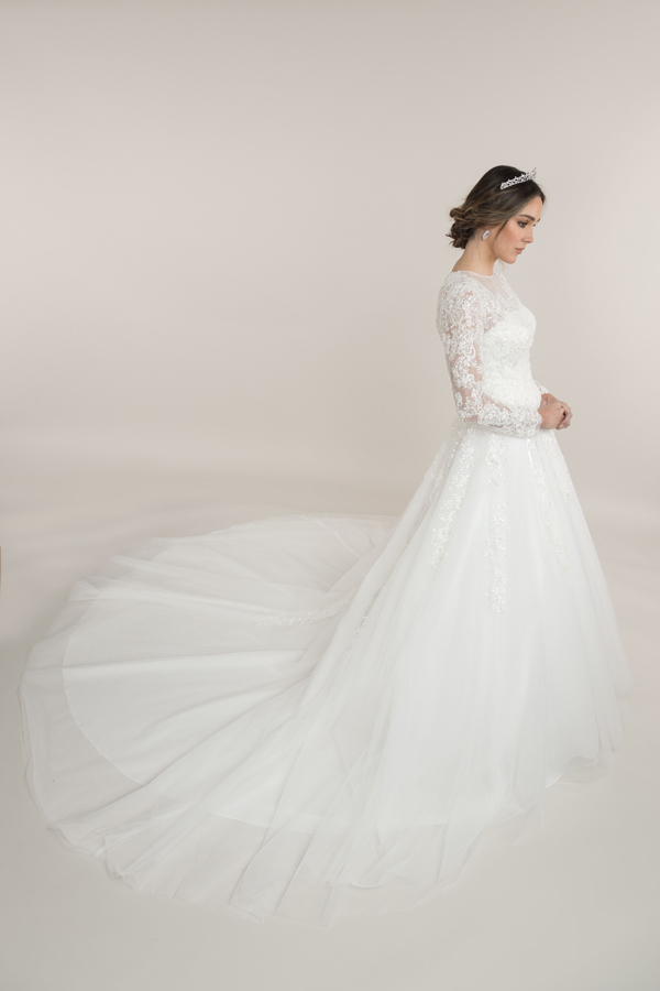 Ballgown wedding dress Leah S designs