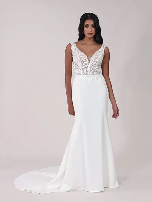 Fitted wedding dress styles
