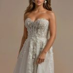 Strapless Corset Wedding Dress