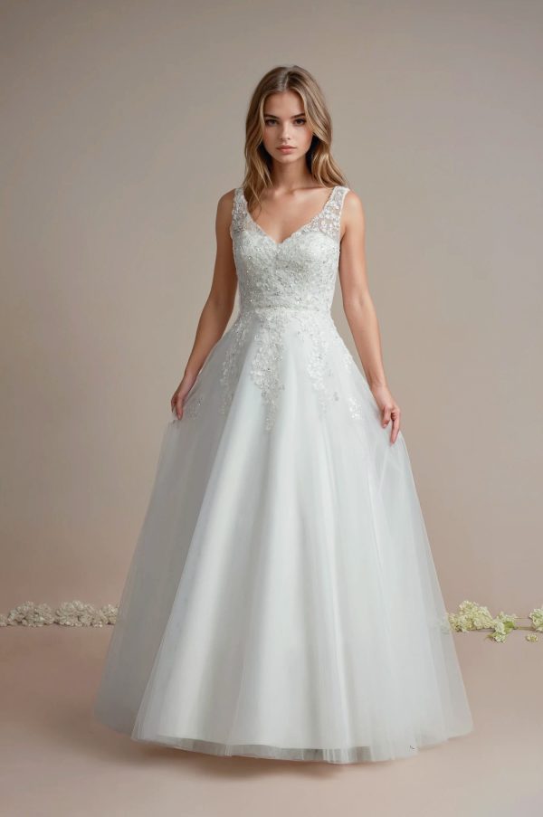 Simple wedding dresses the Moonflower