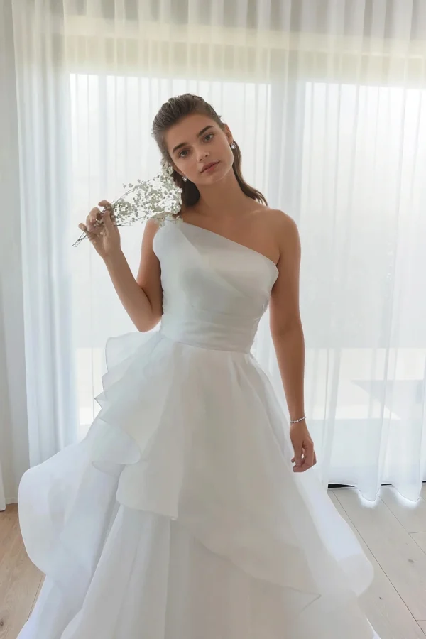 Astrid Debutante Dress White