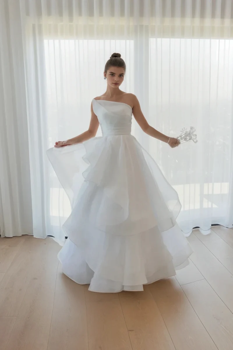 Astrid Organza Deb Dress