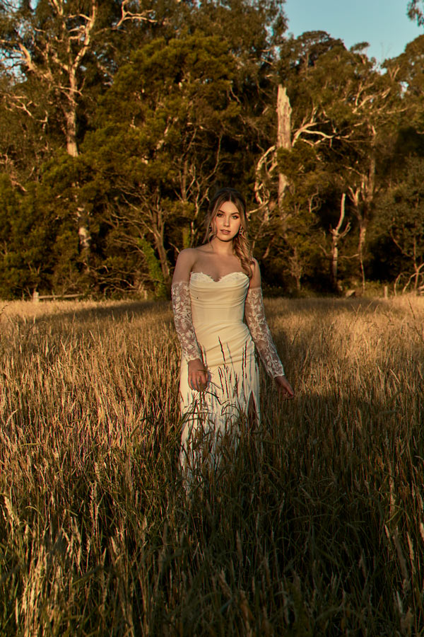 Avery Dress In Long Grass
