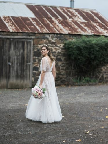 Back Of Marley Wedding Dress 373x498