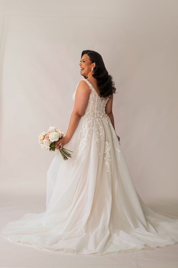 Back Of Tiana Wedding Dress