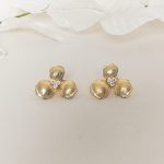 Bold Gold Earrings For Wedding