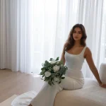Charlotte Crepe Wedding Dress