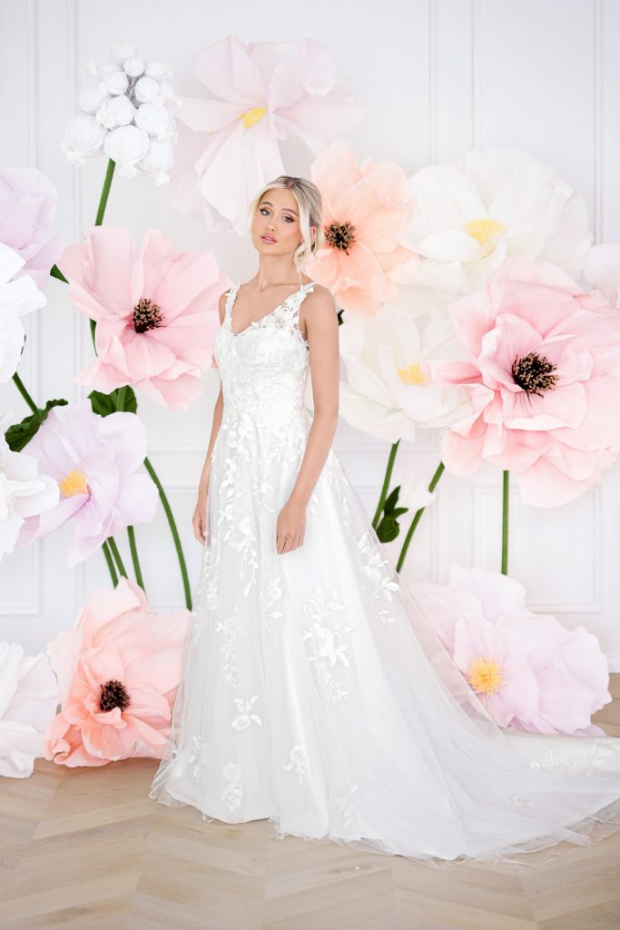 Dream Wedding Dress in Melbourne with tulle skirt