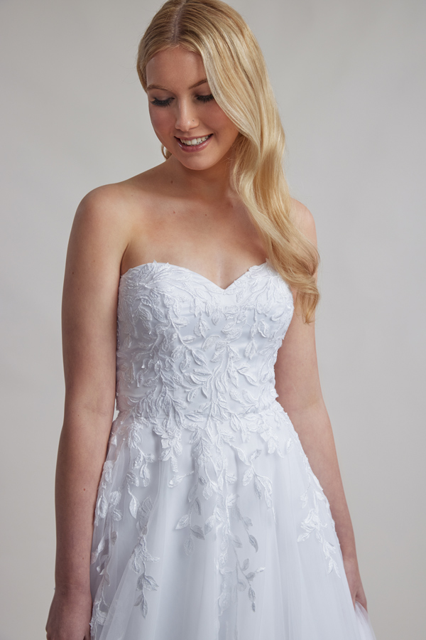 Meadow White Debuatante Dress