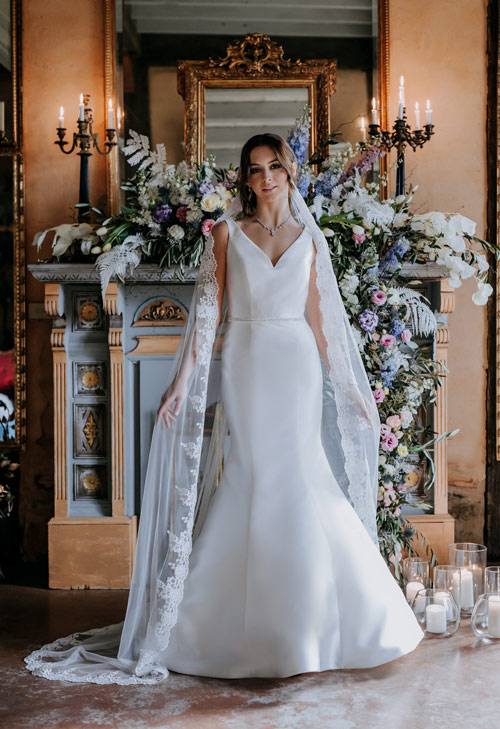 Satin Mermaid Wedding Dress