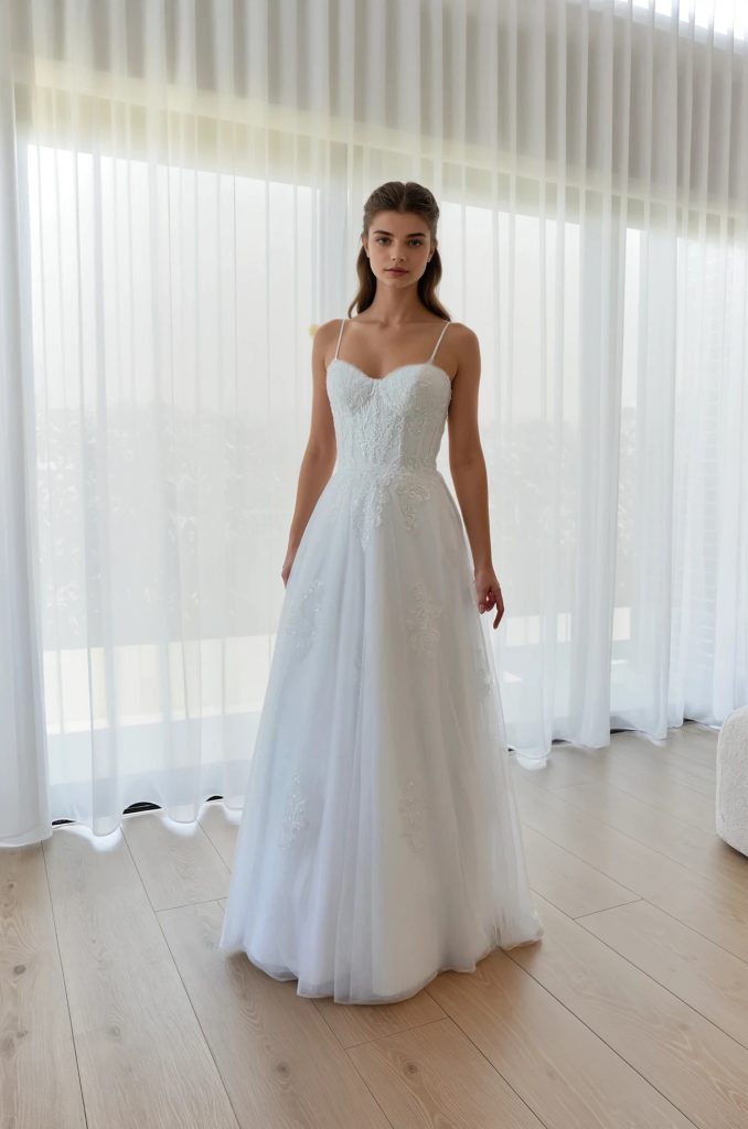 Violet Corest Debutante Dress