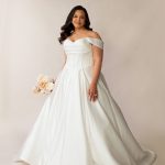 Wedding Dress With Basque Waist Deluxe Holly