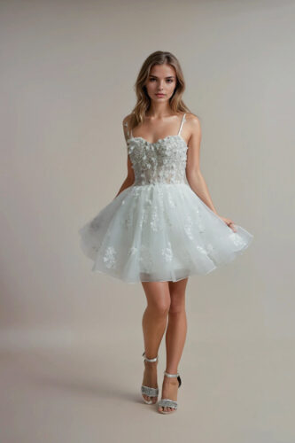 Short Dress For Brides Australia 333x500