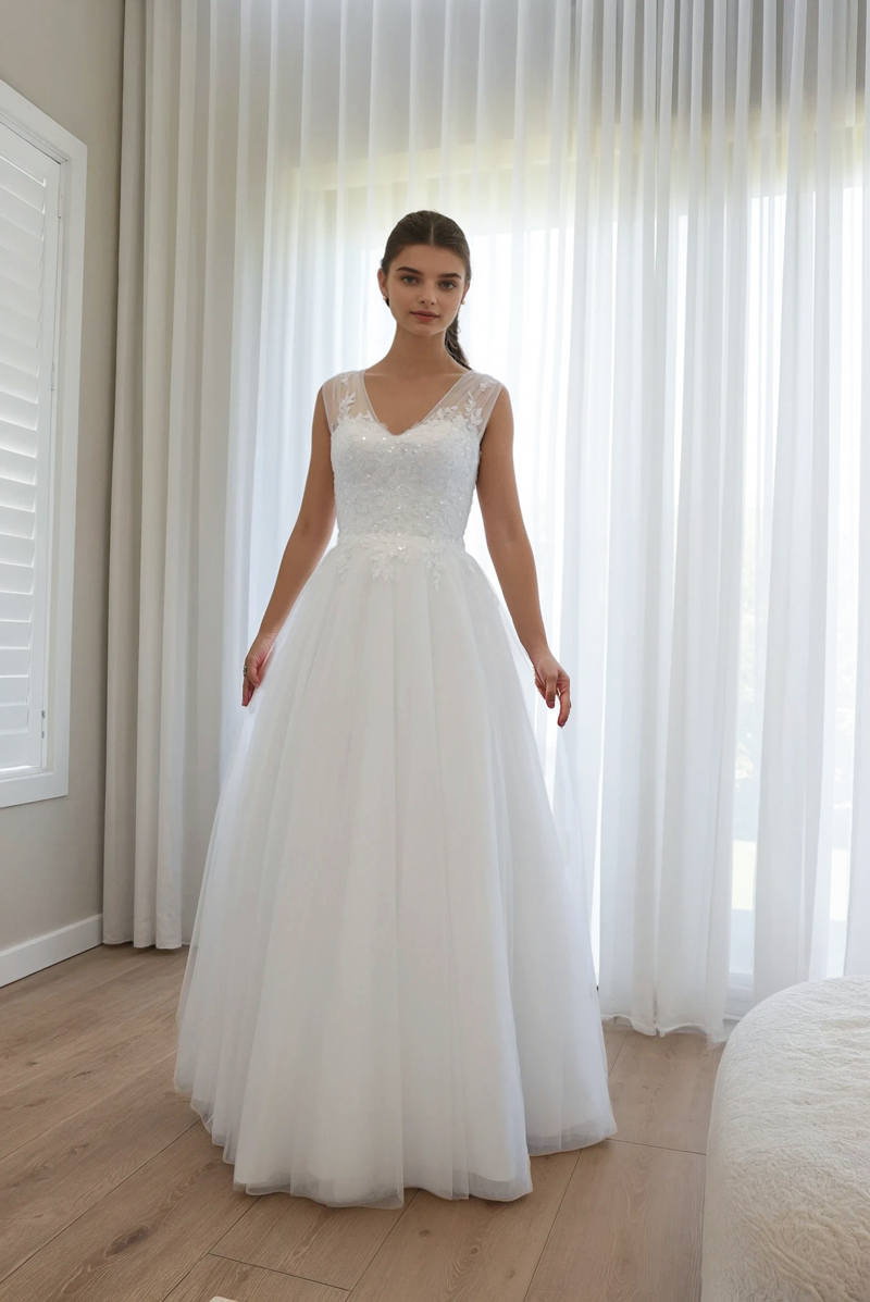 White Debutante Dresses