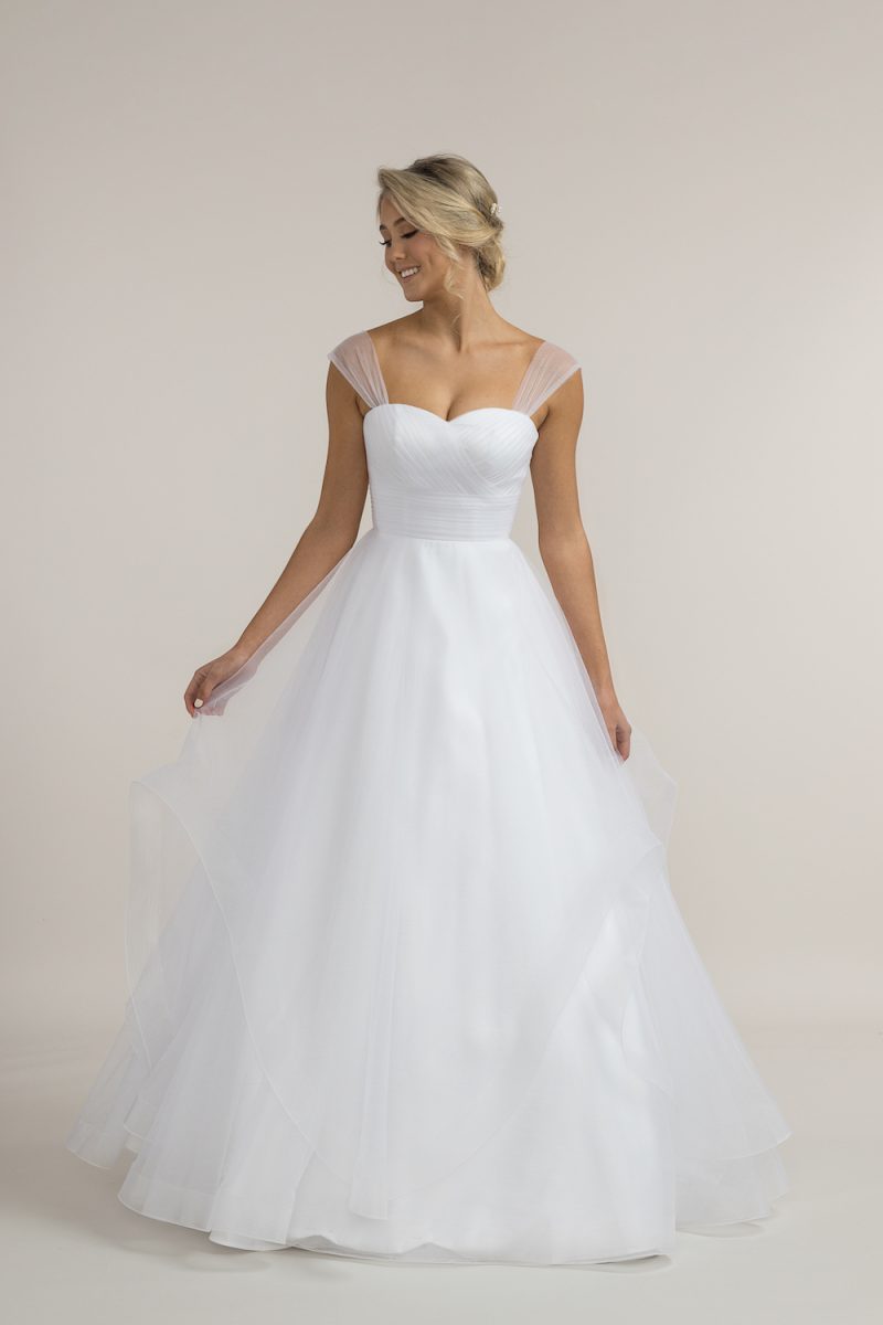 Abbie Simple Debutante Dress