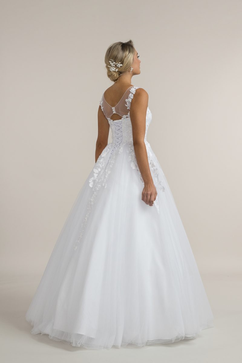 Autumn Deb Dress Back