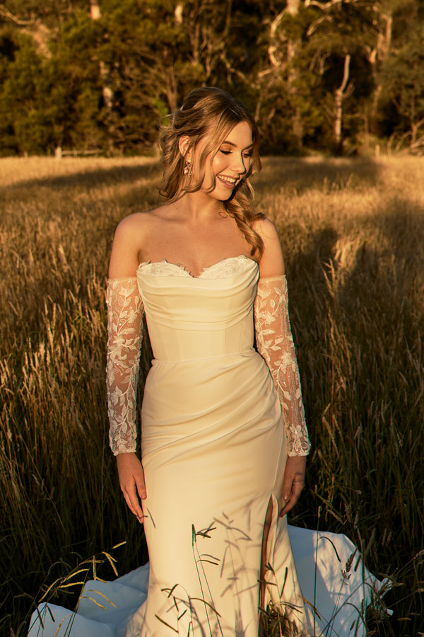 Avery Wedding Dress With Sleeves