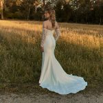 Avery With Off Shoulder Sleeves