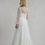 Back Of Indi Wedding Dress