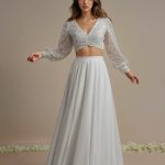 Bridal sparkling two piece