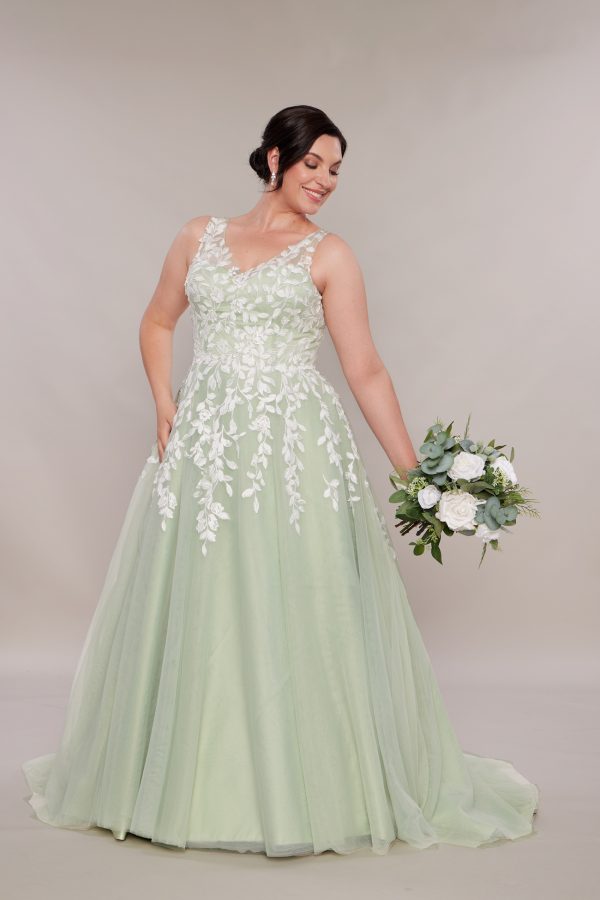 Clover Green Wedding Dress