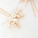 Flower Hair Pins Rg