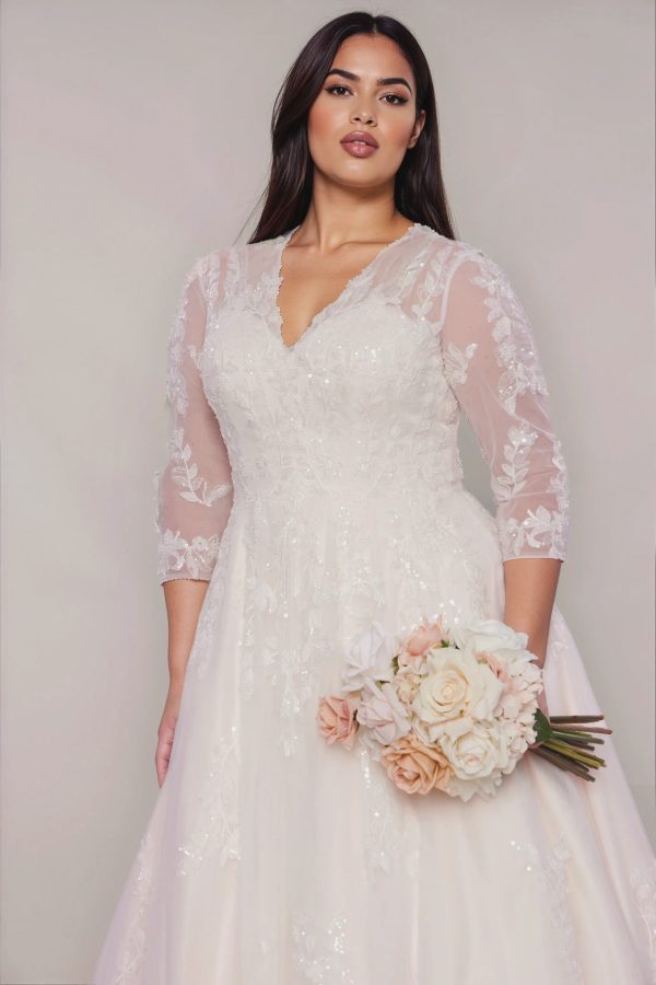 Giselle Wedding Dress With Sleeves