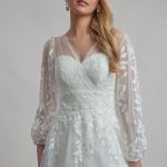 Indi Wedding Dress With Sleeves