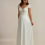 Ivy chiffon a-line wedding dress