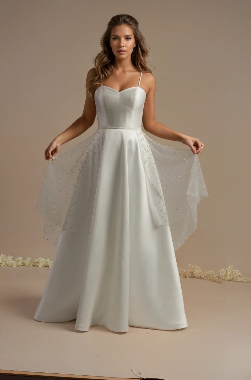 Izzy Dress With Skirt Topper