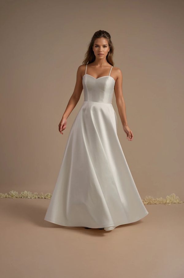 Izzy Satin Wedding Dress