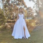 Louisa White Debutante Dress
