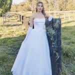 Maya Debutante Dress In White