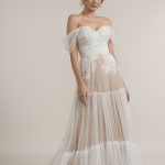 Misty Bohemian Tulle Brides Dress on sale