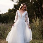 Penny Wedding Dress With Sleeves 1