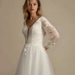 Penny Long Sleeve Bridal Dress