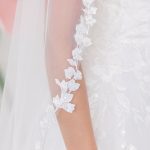 Phoebe Lace Veil Detail
