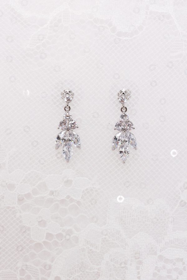 Princess Earrings in silver